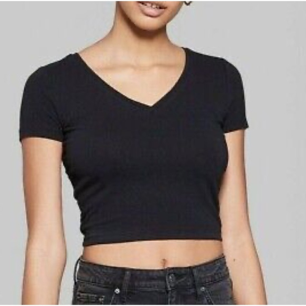 Black Crop Top